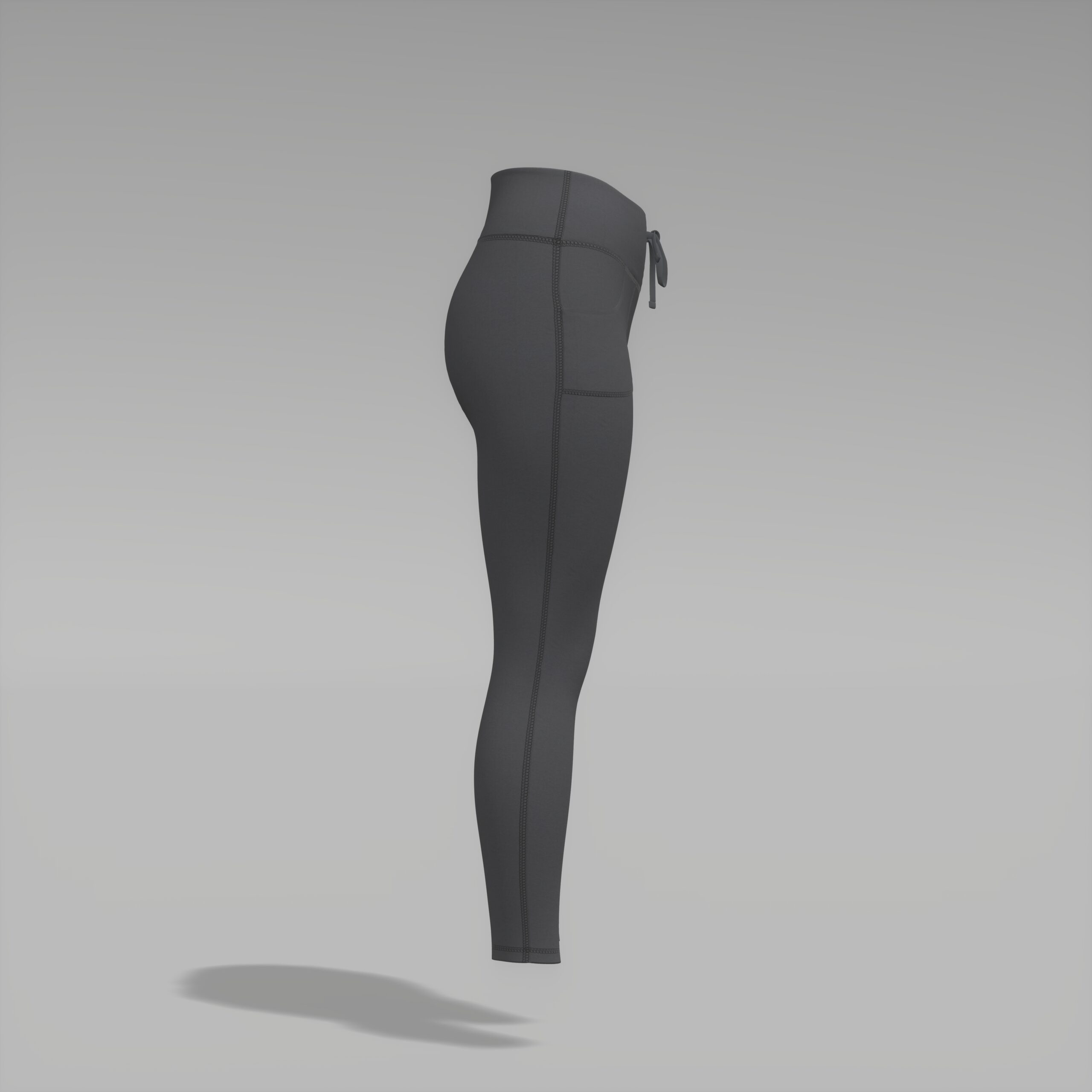 Female Leggings 3D Model  3D model, legging 3d 